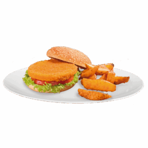 Hamburguesa Empanizada