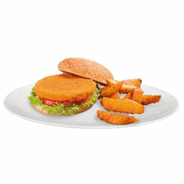 Hamburguesa Empanizada